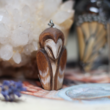 Load image into Gallery viewer, Made to Order Barn Owl Keychain
