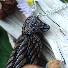 Load image into Gallery viewer, Raven Pendant
