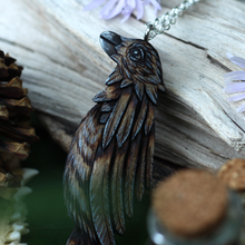 Load image into Gallery viewer, Raven Pendant
