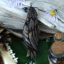 Load image into Gallery viewer, Raven Pendant
